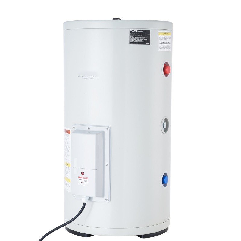 Sähköinen säiliövesivaraaja 70 l 1600 W kylmävalssattu hiiliteräs LED-näyttö roiskesuoja sivuliitäntä