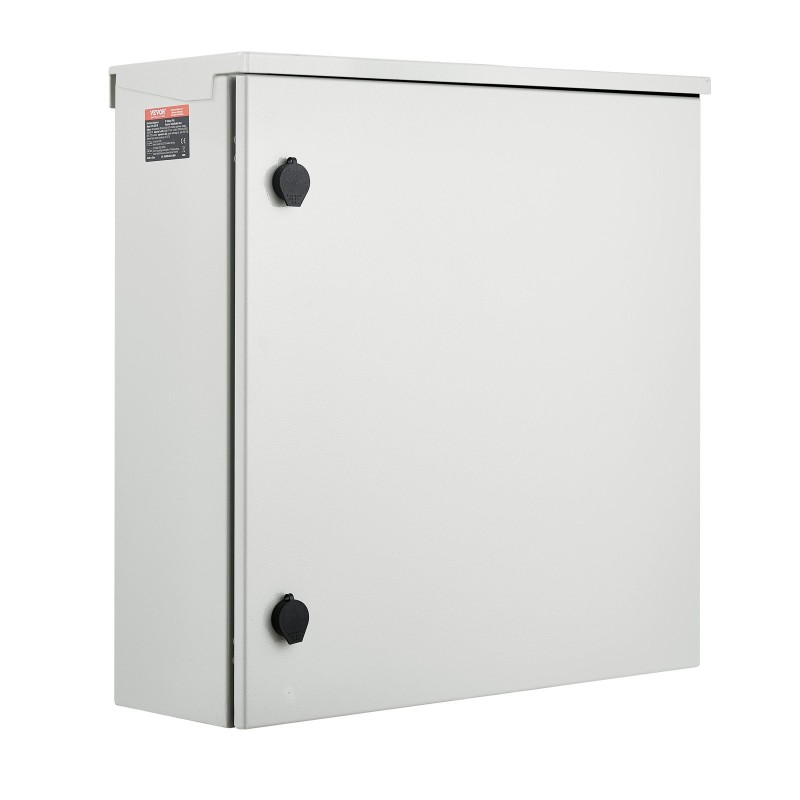 Sähkökeskuksen kotelo kylmävalssattu teräs 2 mm 60x60x20 cm NEMA 4 IP66 seinäasennus