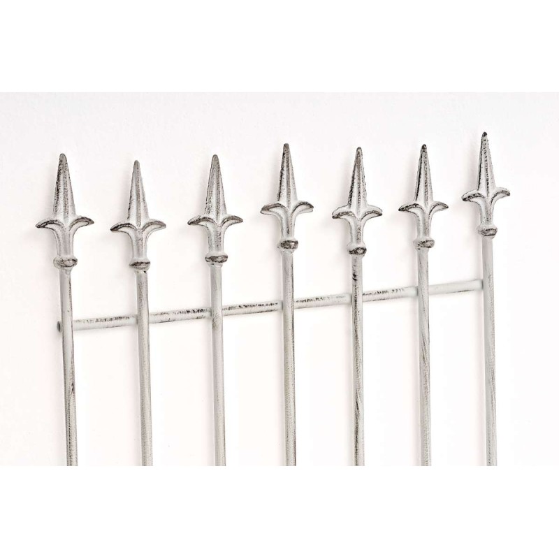 Rustiikkinen rautasäleikkö köynnöskasveille, 100 cm korkea, puutarhaan