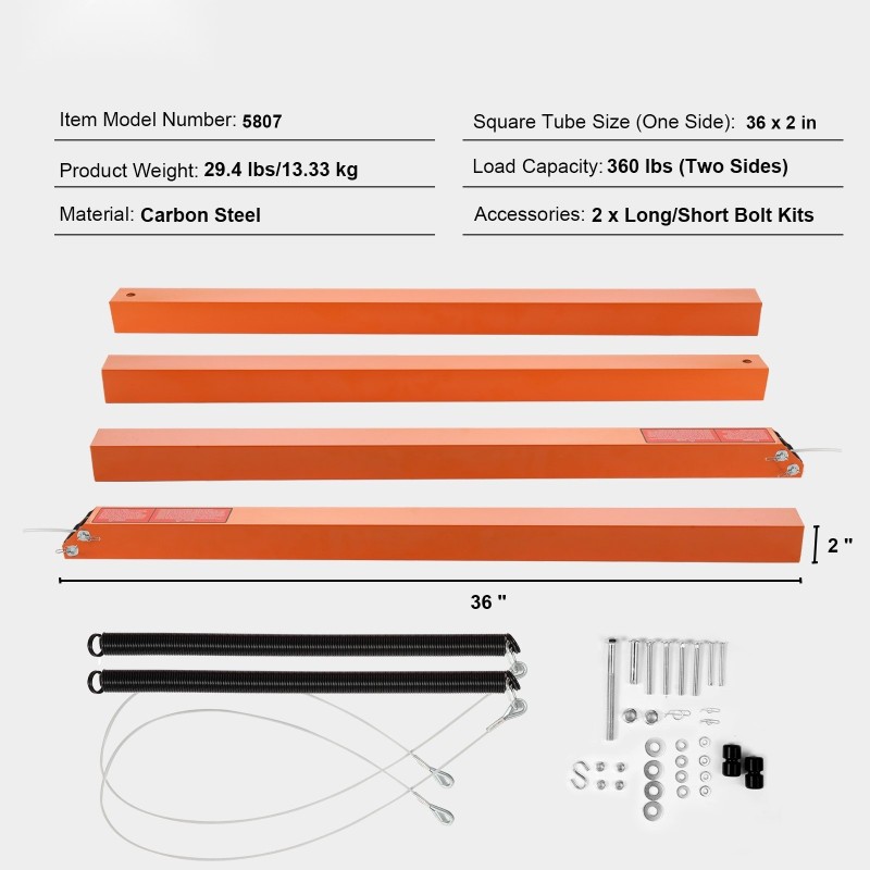 Perälaudan nostinavustin hiiliteräs 360 paunaa avoperävaunuille sivukaide 10–24 tuumaa perälaudoille 4–6 jalkaa