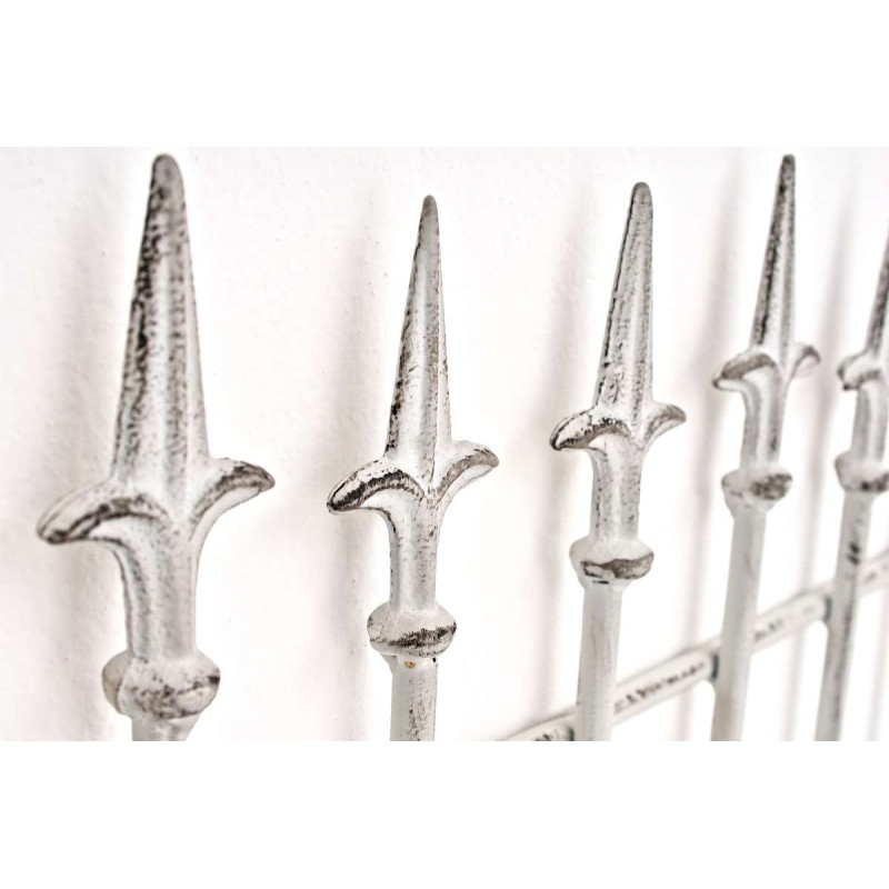 Rustiikkinen rautasäleikkö köynnöskasveille, 100 cm korkea, puutarhaan