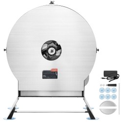 Sähkö- ja käsikäyttöinen vihannesleikkuri ruostumatonta terästä 0–12 millimetriä suurella syöttöaukolla