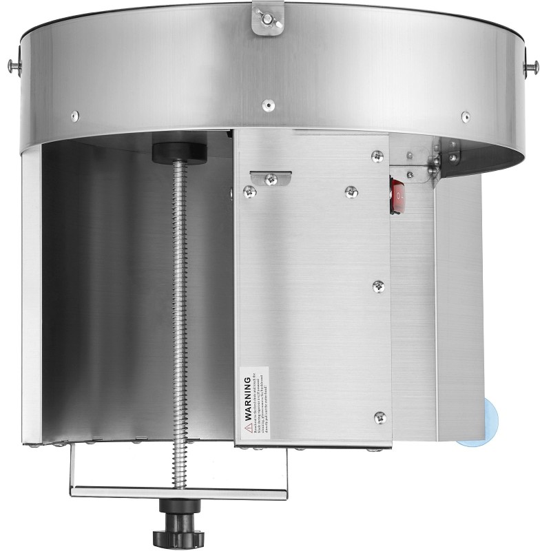 Sähkö- ja käsikäyttöinen vihannesleikkuri ruostumatonta terästä 0–12 millimetriä suurella syöttöaukolla