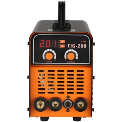 TIG- ja ARC-hitsauskone 20–200 A 230 V teräkselle ja ruostumattomalle teräkselle