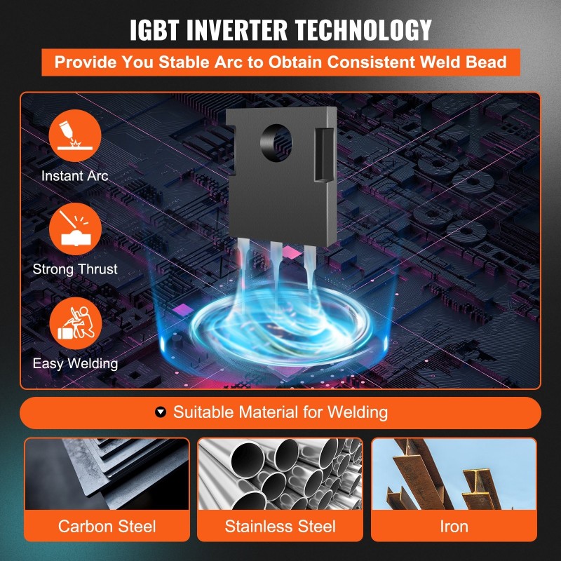 Invertterihitsauskone kolmitoiminen MIG MMA TIG IGBT 220V 30–250A