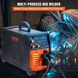 Kolmitoiminen invertterihitsauskone MIG TIG MMA 220V 50–160A IGBT kannettava