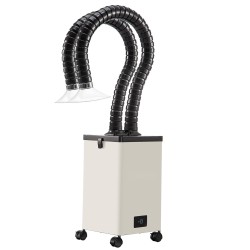 Juotoshöyryjen poistolaite 150 W 3 portainen HEPA ja aktiivihiilisuodatus kaksi 1 2 m imuletkua