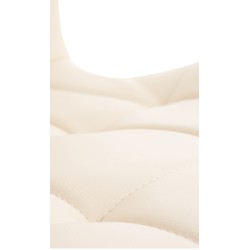 Elda moderni ruokapöydän tuoli tekonahalla ja puisella rungolla