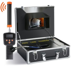 Viemärikamera 30 5 m työntökaapeli 1000TVL 7 tuuman näyttö 512 Hz lähetin