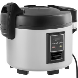 Riisinkeitin ravintoloihin 13 l kokonaistilavuus 5 2 l riisille tarttumaton alumiinisisäkattila