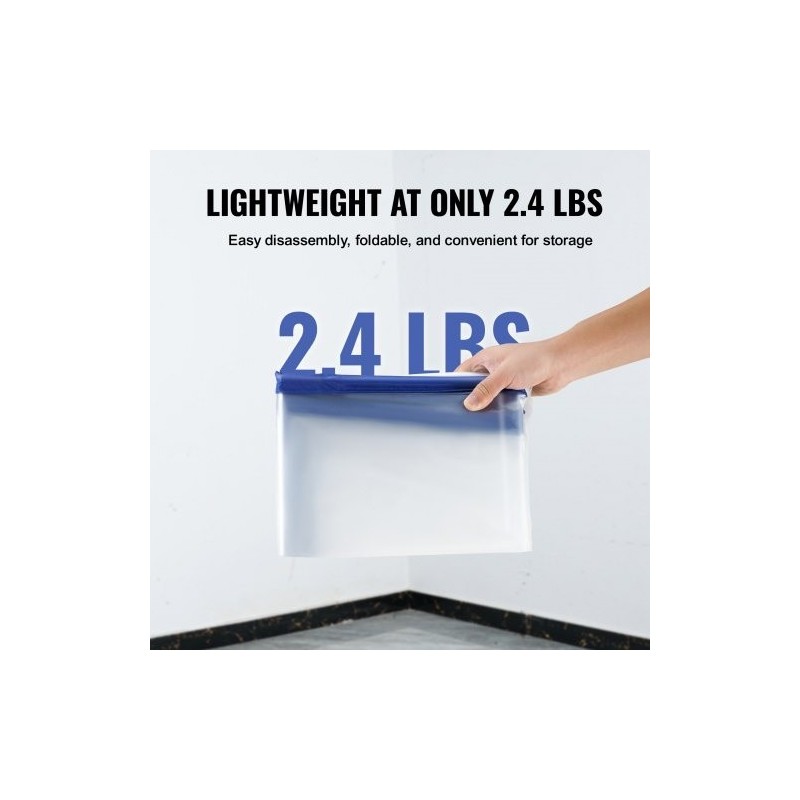 Pölysulkuseinä polyeteenistä oviaukkoon 2,3×1,2 m magneettisella aukolla