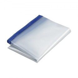 Pölysulkuseinä polyeteeni 2,6 x 1,52 m läpinäkyvällä magneettisella oviaukolla