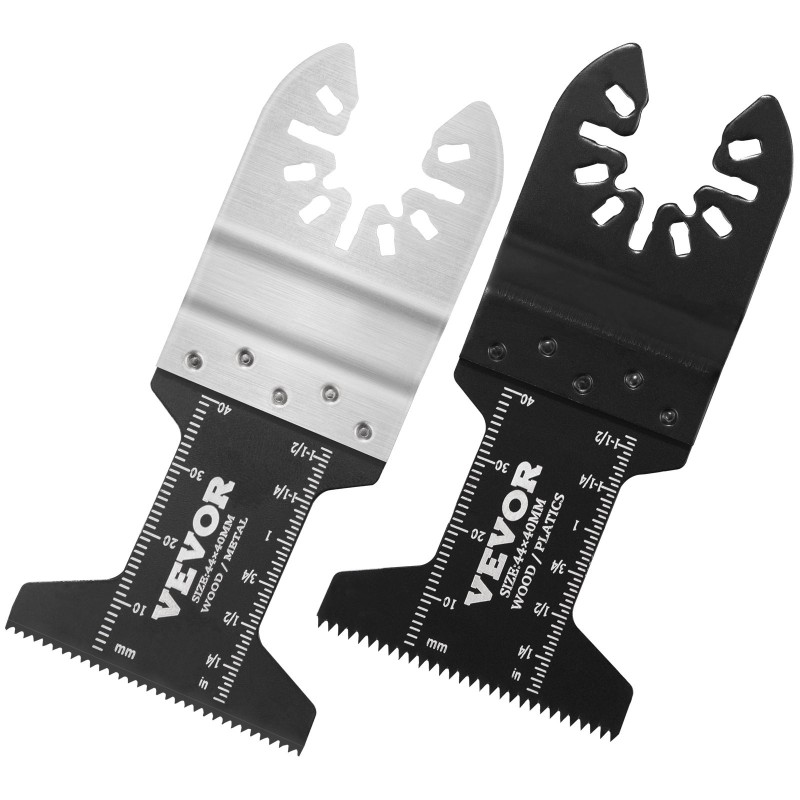 Värähtelevän monitoimityökalun teräsarja 30 kpl 8 terätyyppiä seosteräs ja hiiliteräs universaali pikakiinnitys