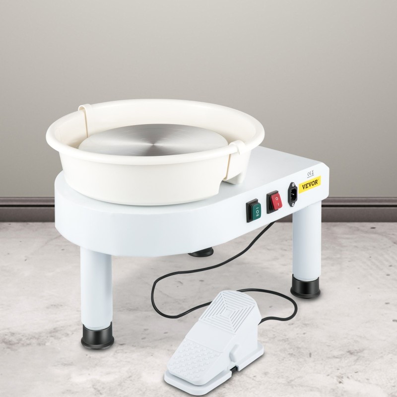 Sähködreija alumiininen 28 senttimetrin pyöritysalusta 350 watin 60–300 kierrosta jalkapoljin 16-osainen työkalasarja