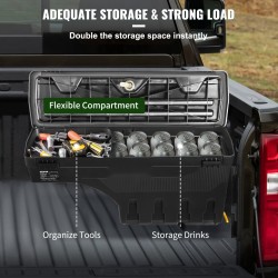 Lavan työkalulaatikko ABS 25 l musta Silverado 1500 2019–2020 vasen ja oikea