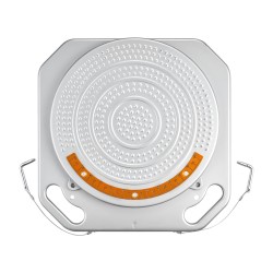 Pyöränsuuntauslevyt hiiliteräs 400x400x50 mm 2 kpl 2 t kantavuus