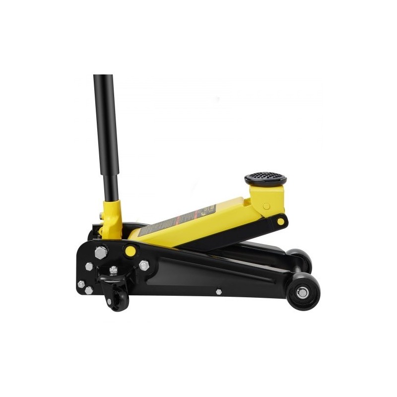 Matalaprofiilinen terästunkki 3 t nostokapasiteetti 130–508 mm nostokorkeus yksimäntäinen pikanostopumppu