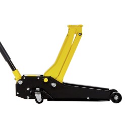 Matalaprofiilinen teräslattiatunkki neljä tonnia nostokorkeus 100 545 mm kaksoismäntäinen pikanosto