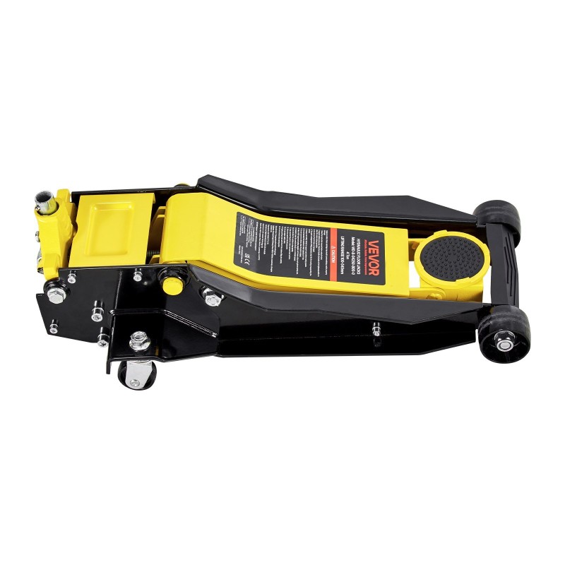 Matalaprofiilinen teräslattiatunkki neljä tonnia nostokorkeus 100–545 mm kaksoismäntäinen pikanosto