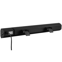 Infrapunalämmitin sähköinen 3000W hiilipohjainen lämmitysputki IP65 etäohjain 9 tehotasoa ajastin seinäkiinnitys