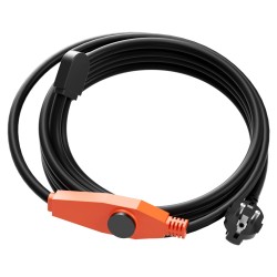 Putken lämmityskaapeli 9 m 23W/m sisäänrakennetulla termostaatilla PVC metalli muoviputkille