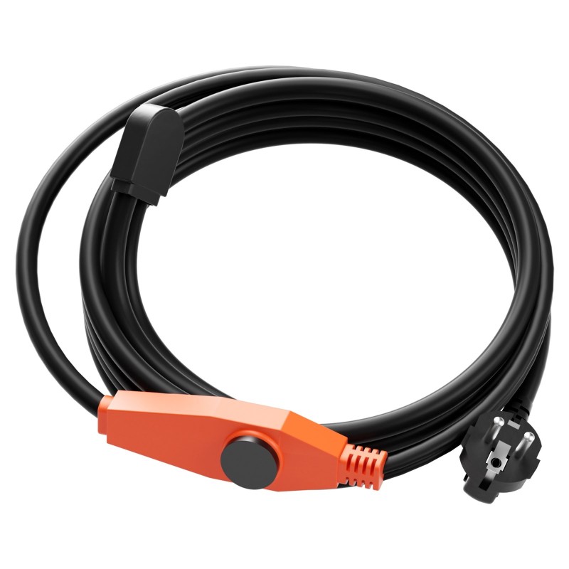 Putken lämmityskaapeli 9 m 23W/m sisäänrakennetulla termostaatilla PVC metalli muoviputkille