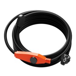 Putkilämmityskaapeli 18 m 23 W/m sisäänrakennettu termostaatti PVC-, metalli- ja muoviputkille