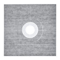 EPS suihkupohjasarja 914x914 mm keskiviemärillä 160 mm mukana 2 vesitiivistä kangasta