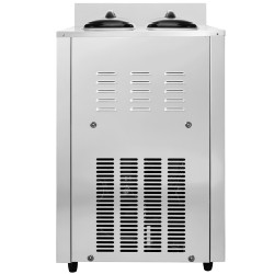 Kaksialtainen slush ja jääjuomakone 2 x 8L ruostumaton teräs digitaalinen ohjauspaneeli