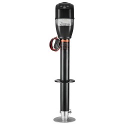 Sähköinen perävaunutunkki hiiliteräs 2267 kg kantavuus 255 860 mm nostoalue 12 V moottori