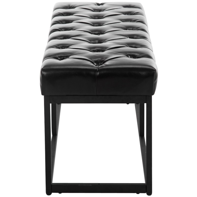 Amun-penkki keinonahalla, moderni ja tukeva istuinpenkki