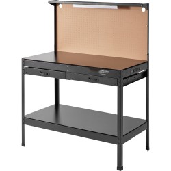 Työpöytä A3 teräsrunko 120x60 cm 12 mm työtaso 100 kg kantavuus