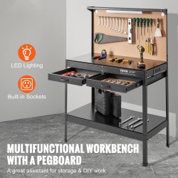 Työpöytä A3 teräsrunko 120x60 cm 12 mm työtaso 100 kg kantavuus