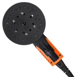 Epäkeskohiomakone 6 tuumainen harjaton 5 mm epäkeskoliike 6 portainen nopeus 10 hiomapaperia