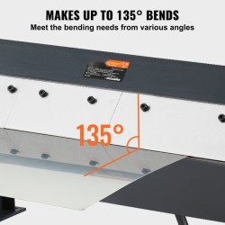 Segmentoitu levytaivutin hiiliteräs 610 mm taivutusleveys 20-luokan teräs ja 14-luokan alumiini