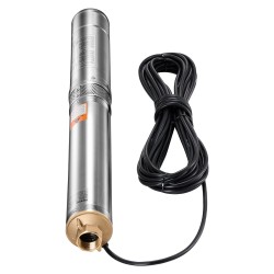 Upotettava syväkaivopumppu ruostumaton teräs 550W 230V 65 l min 85 m