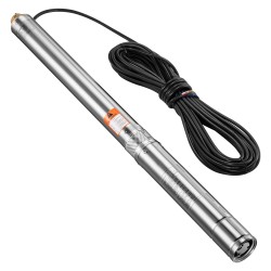 Syväkaivopumppu ruostumatonta terästä 550 wattia 64 metriä 65 l/min virtaus