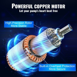 Syväkaivopumppu ruostumatonta terästä 370 W 230 V 5,3 m³/h 50 m IP68