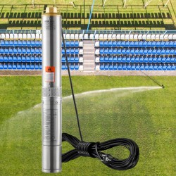 Syväkaivopumppu ruostumatonta terästä 370 W 230 V 5,3 m³/h 50 m IP68