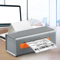 Lämpötarratulostin pöytämallinen 203 dpi 150 mm/s USB-yhteys automaattinen tarrantunnistus 40–108 mm