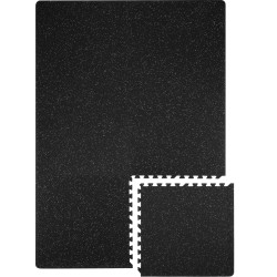 EVA-vaahtomuoviset lukkopalat 6 kpl 610 x 610 x 12 mm harmaa kuntoiluun