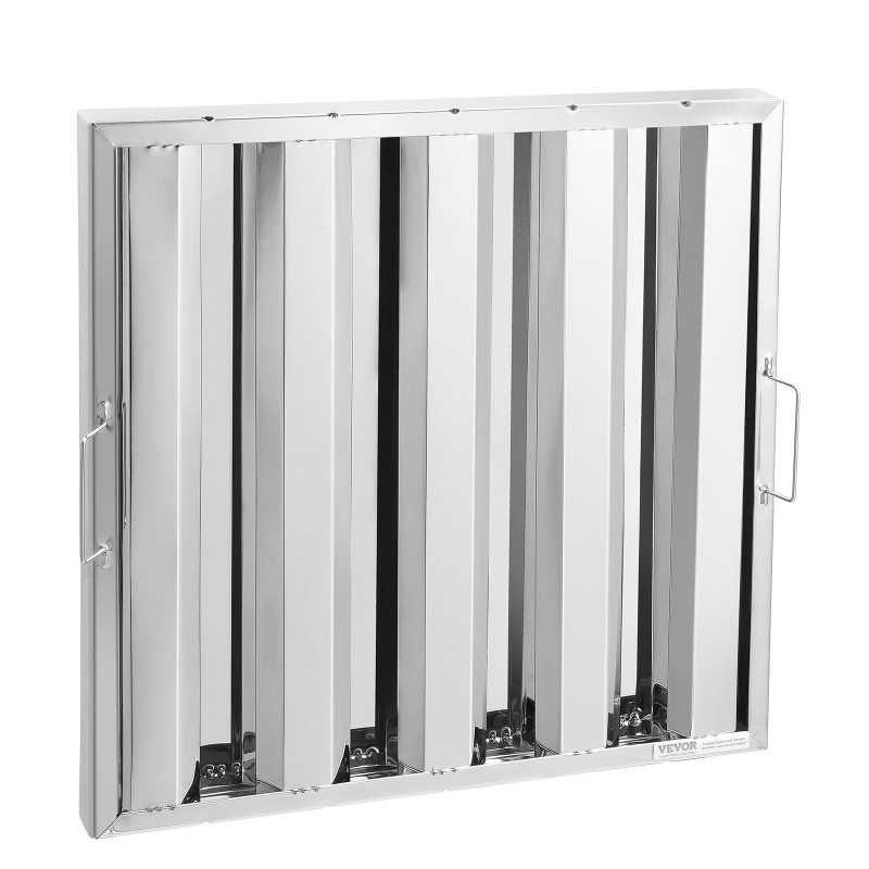 Liesikupusuodatin 430 ruostumaton teräs 493x493x45 mm 1 kpl 4 uralla