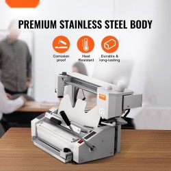 Lämpösidontakone ruostumattomasta teräksestä 400 arkkia 50 mm A3 lyhyt sivu A4 A5