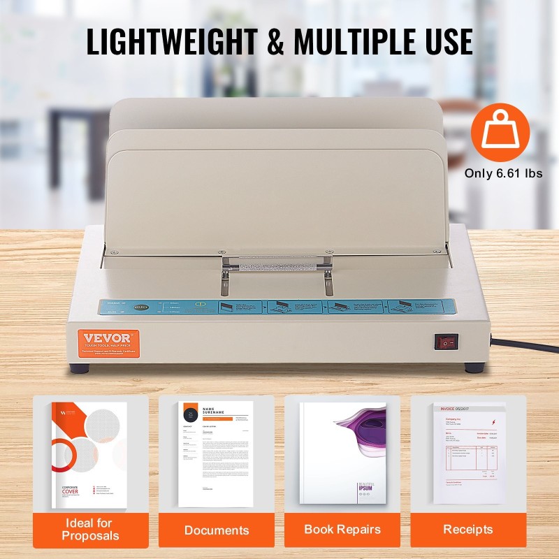 Lämpösidontakone 500 arkkia 50 mm sidontapaksuus A3 A4 A5 infrapunaoptinen tunnistus