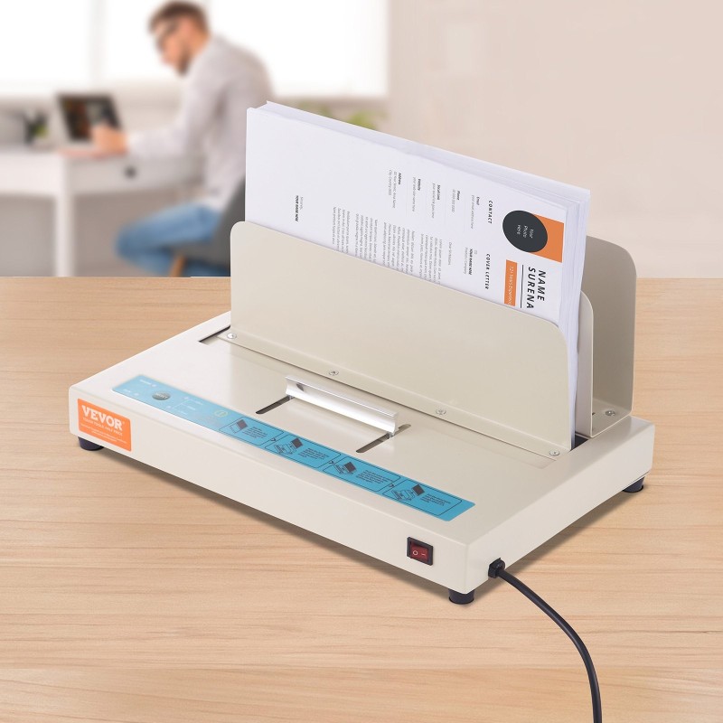 Lämpösidontakone 500 arkkia 50 mm sidontapaksuus A3 A4 A5 infrapunaoptinen tunnistus