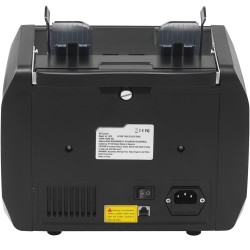 Setelilaskuri UV MG IR DD tunnistuksella USD ja EUR 1200 seteliä minuutissa