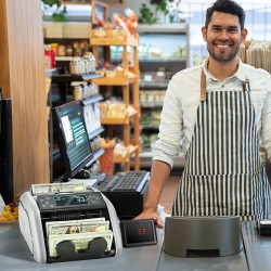 Setelilaskuri ABS nopea yli 1000 seteliä minuutissa UV MG IR DD pienyrityksille