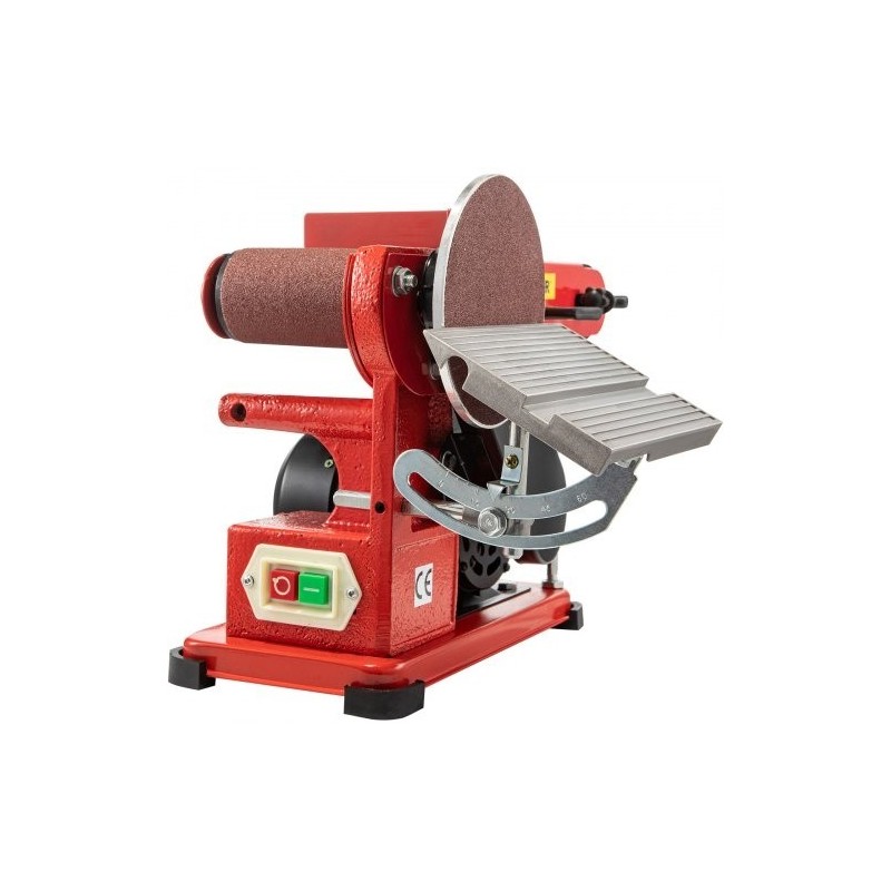 Nauha- ja laikkahiomakone penkille 915x100 mm hihna 150 mm laikka 375W teräsrunko