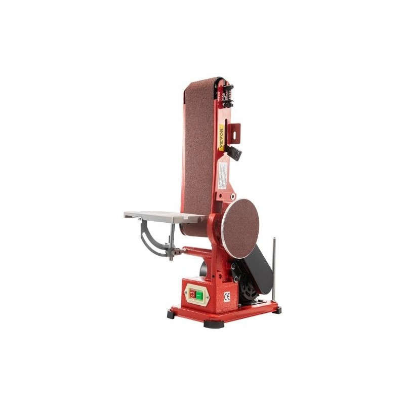 Nauha- ja laikkahiomakone penkille 915x100 mm hihna 150 mm laikka 375W teräsrunko