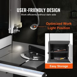 Penkkimallinen vannesaha 1100 wattia leikkuukorkeus 330 millimetriä puulle ja alumiinille